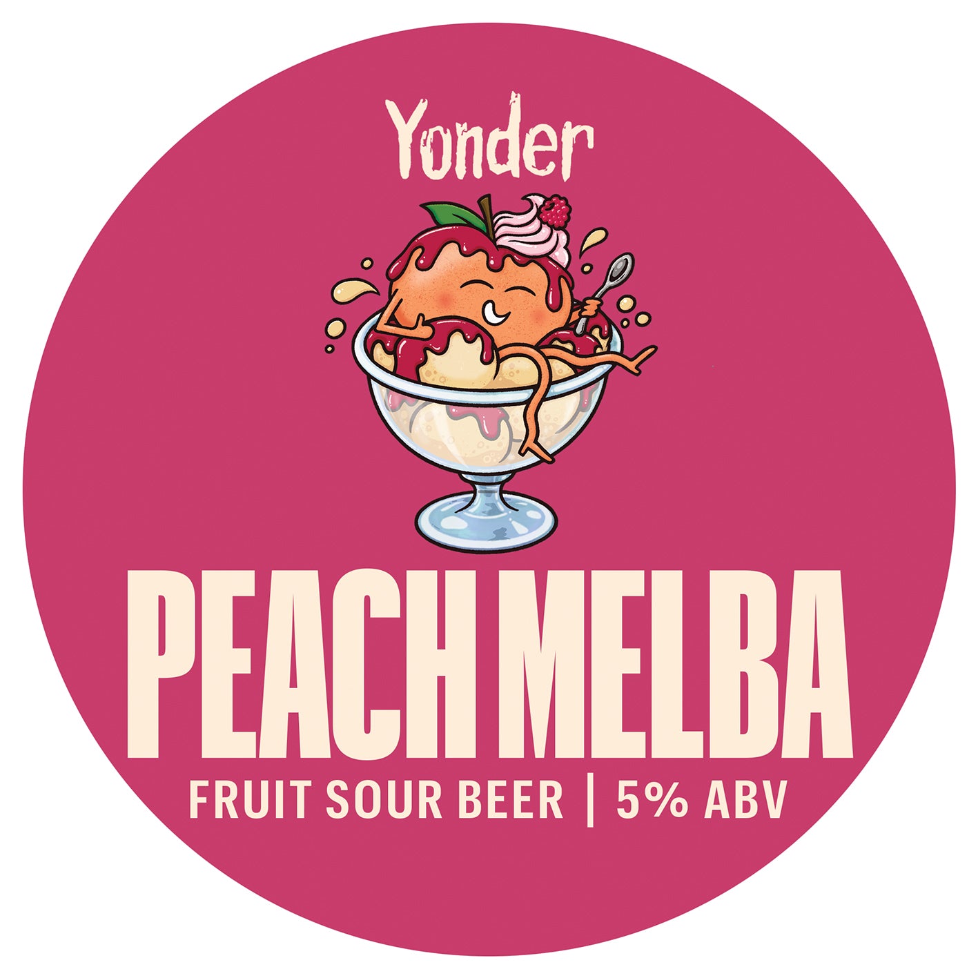 Yonder - Peach Melba 30L