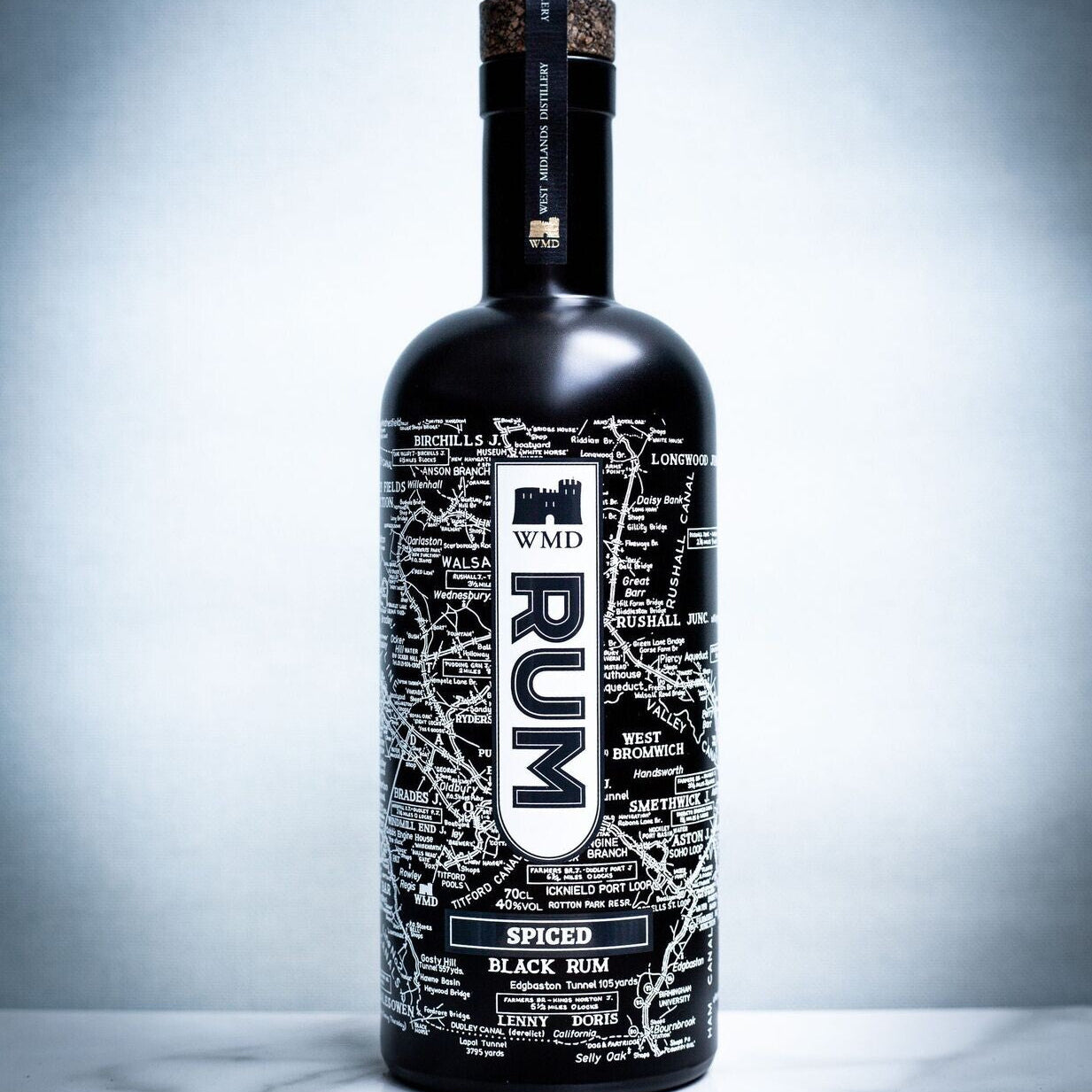 WMD - Black Spiced Rum 70cl