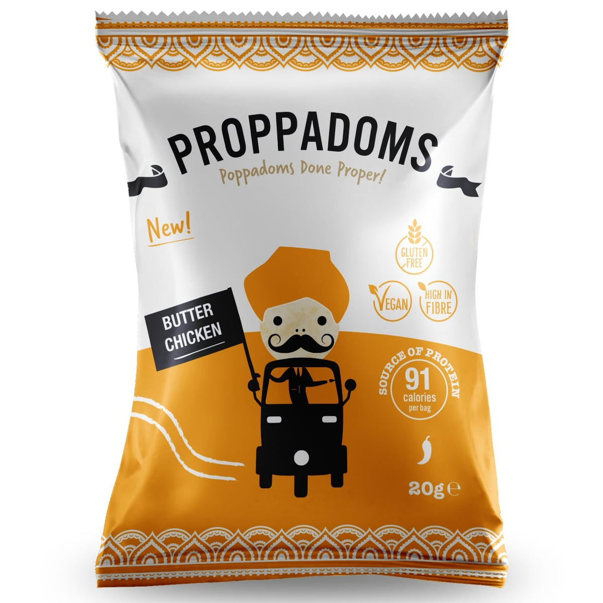 Proppadoms - Butter Chicken 20g (24 Pack)