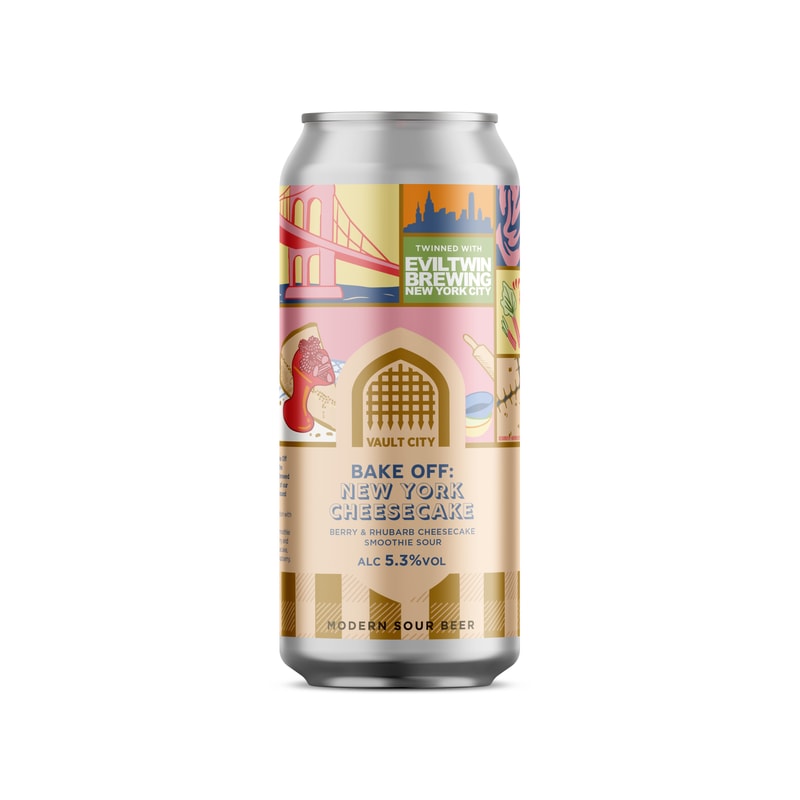 Vault City X Evil Twin - BAKE OFF: NY Cheesecake 440ml