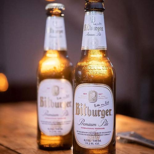Bitburger Pils Bottles 12 Pack