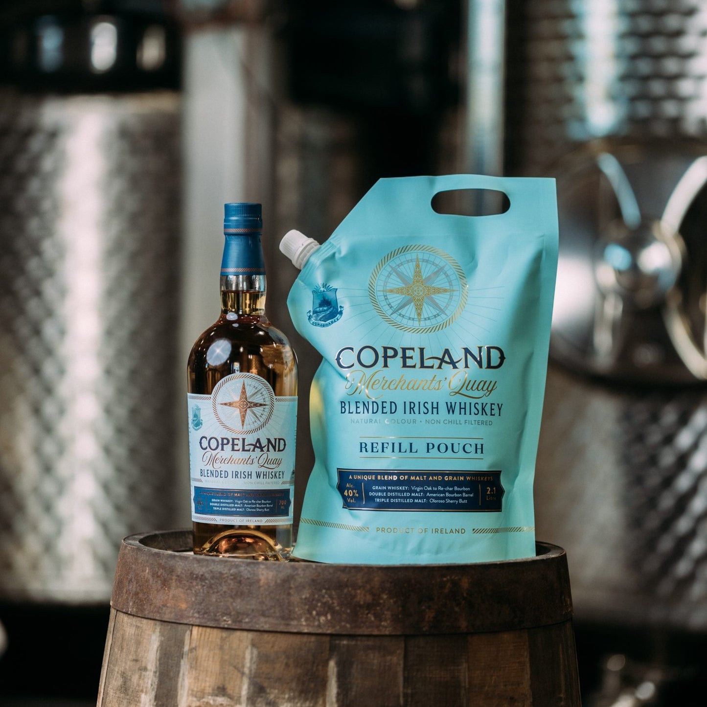 Merchant Quay Irish Whiskey 2.1L Refill