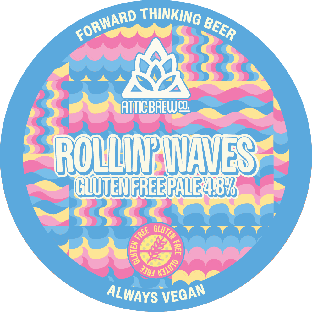Attic Brew - Rollin' Waves (GF) 30L BBE 07/04