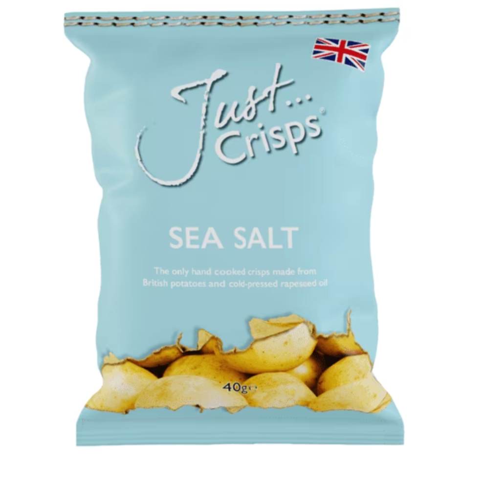 Just Crisps - Sea Salt Crisps 24 Pack