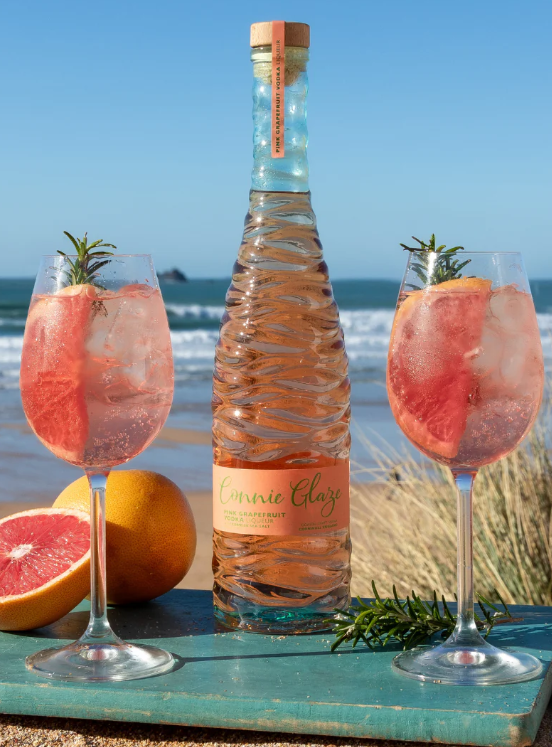 Connie Glaze Pink Grapefruit Vodka