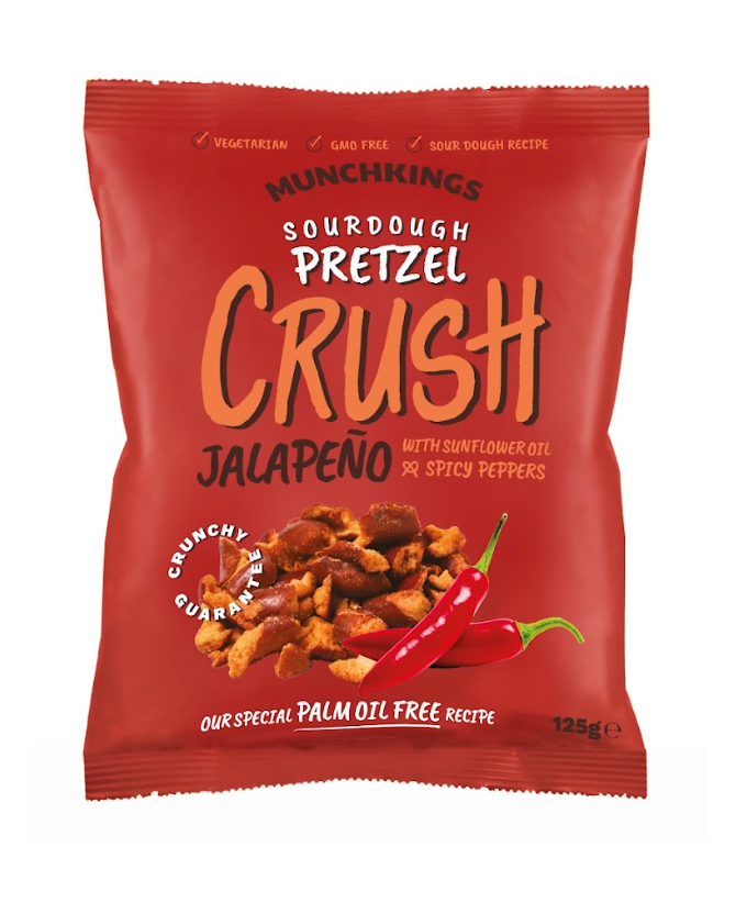 Jalapeno Pretzel Crush 125G (9 Pack)