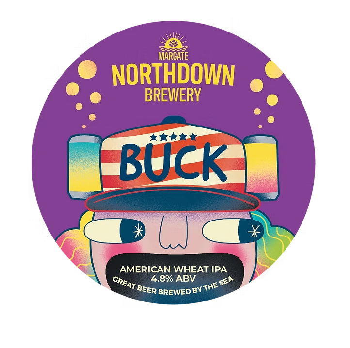 Northdown Brewery - Buck America Wheat IPA 9G