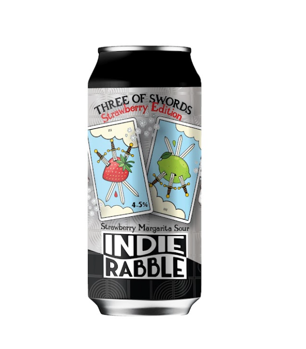 Indie Rabble - Three of Swords Strawberry 440ml