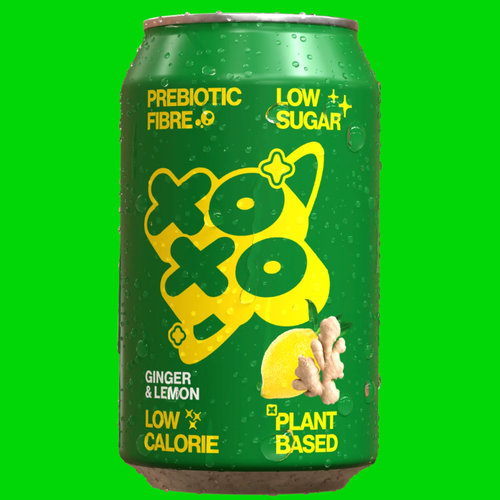 XOXO - Ginger & Lemon Soda 330ml