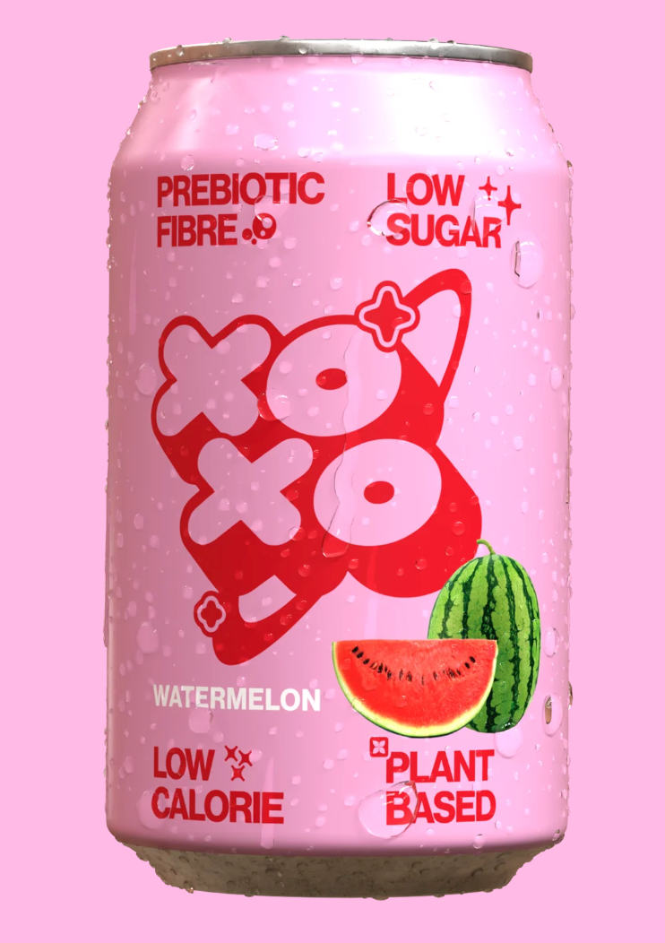 XOXO - Watermelon Prebiotic Soda 330ml