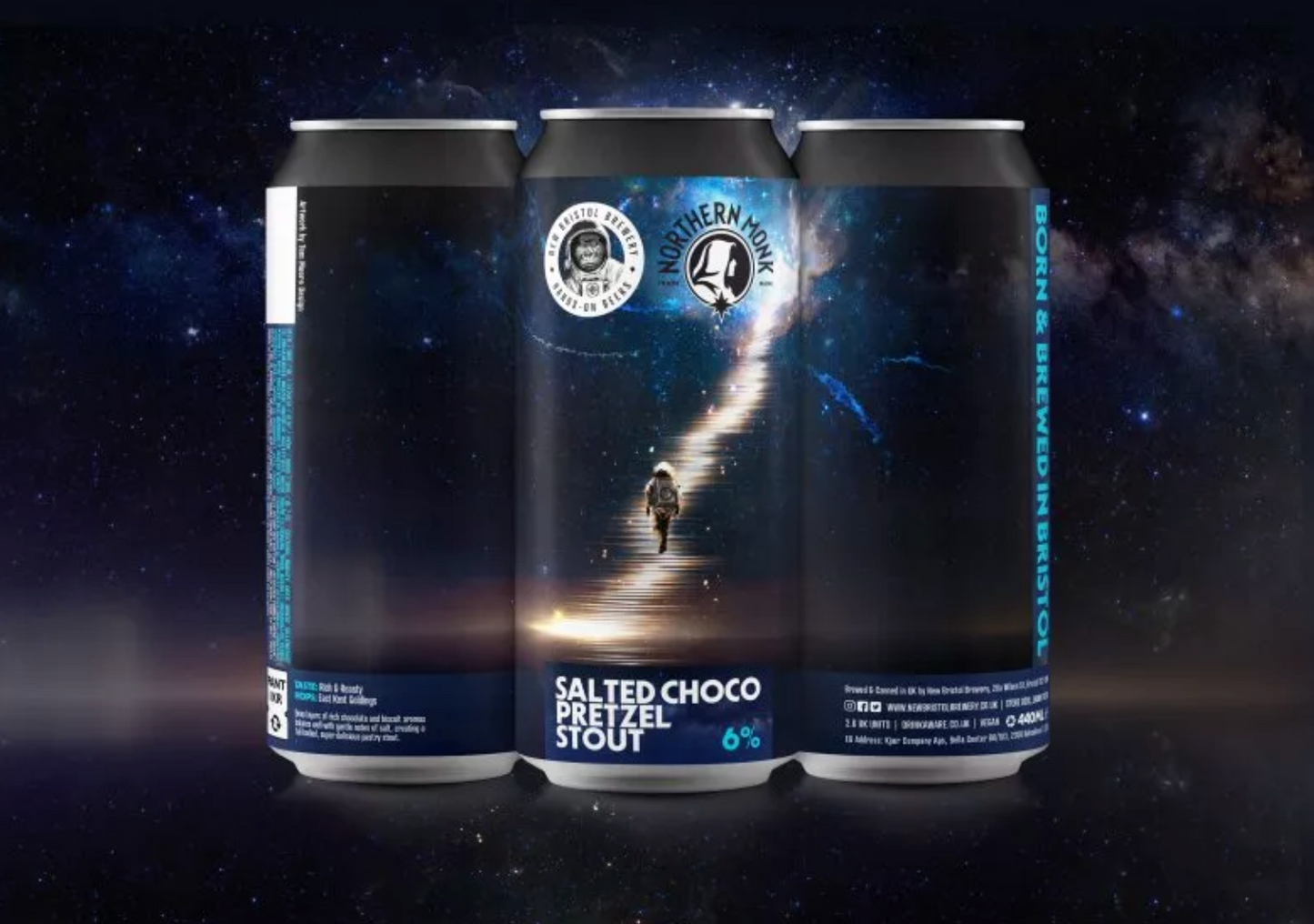 New Bristol - Salted Choco Pretzel Stout 440ml