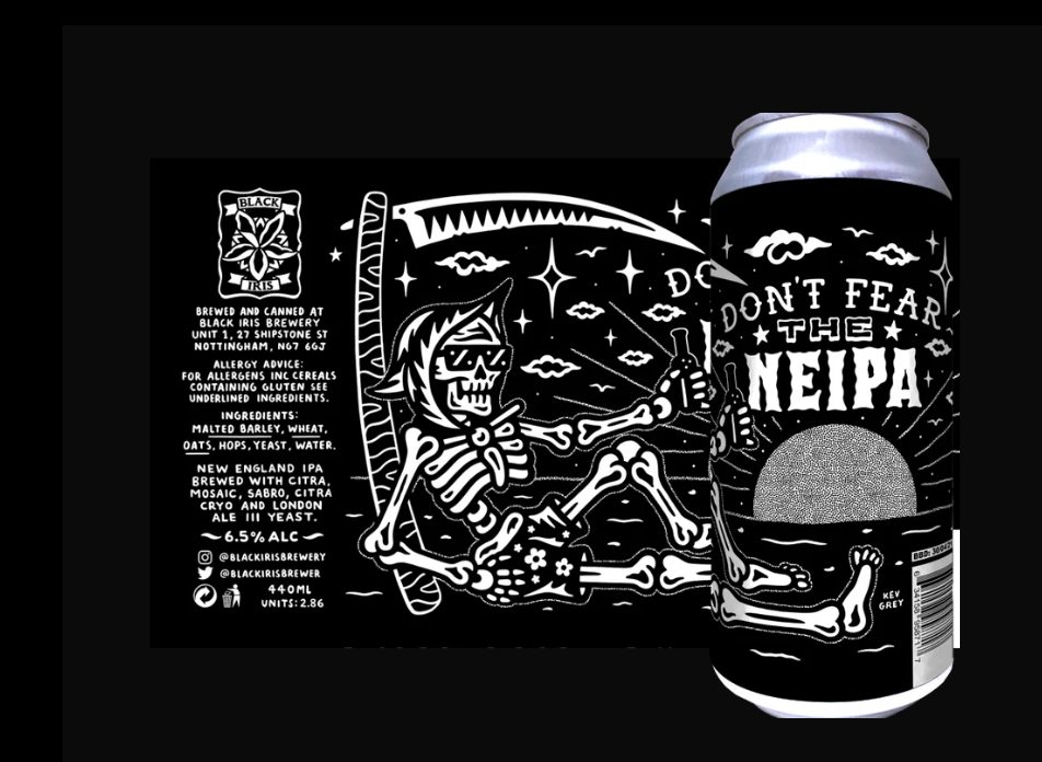 Black Iris - Don't Fear The NEIPA 440ml