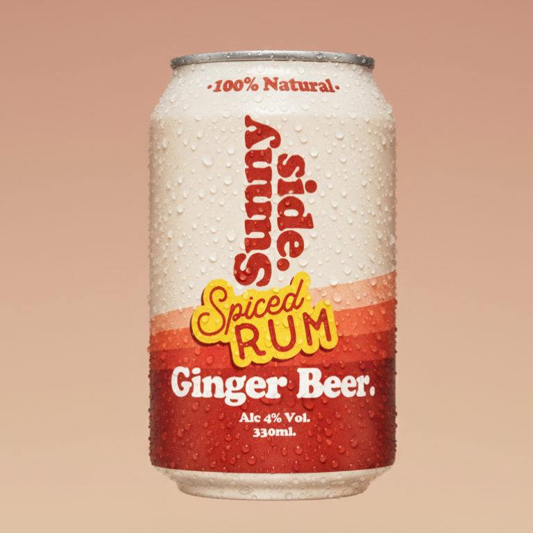 Sunny Side - Spiced Rum and Ginger Beer GF 330ml 12 Pack