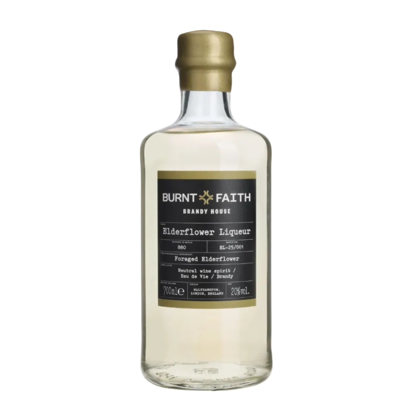 Burnt Faith - Elderflower Liqueur 70cl