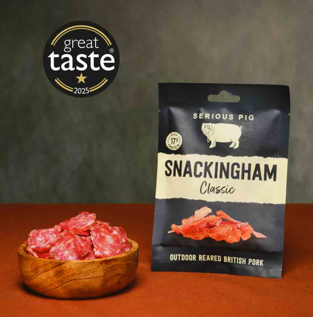 Serious Pig - Snackingham Classic 12 Pack 35g