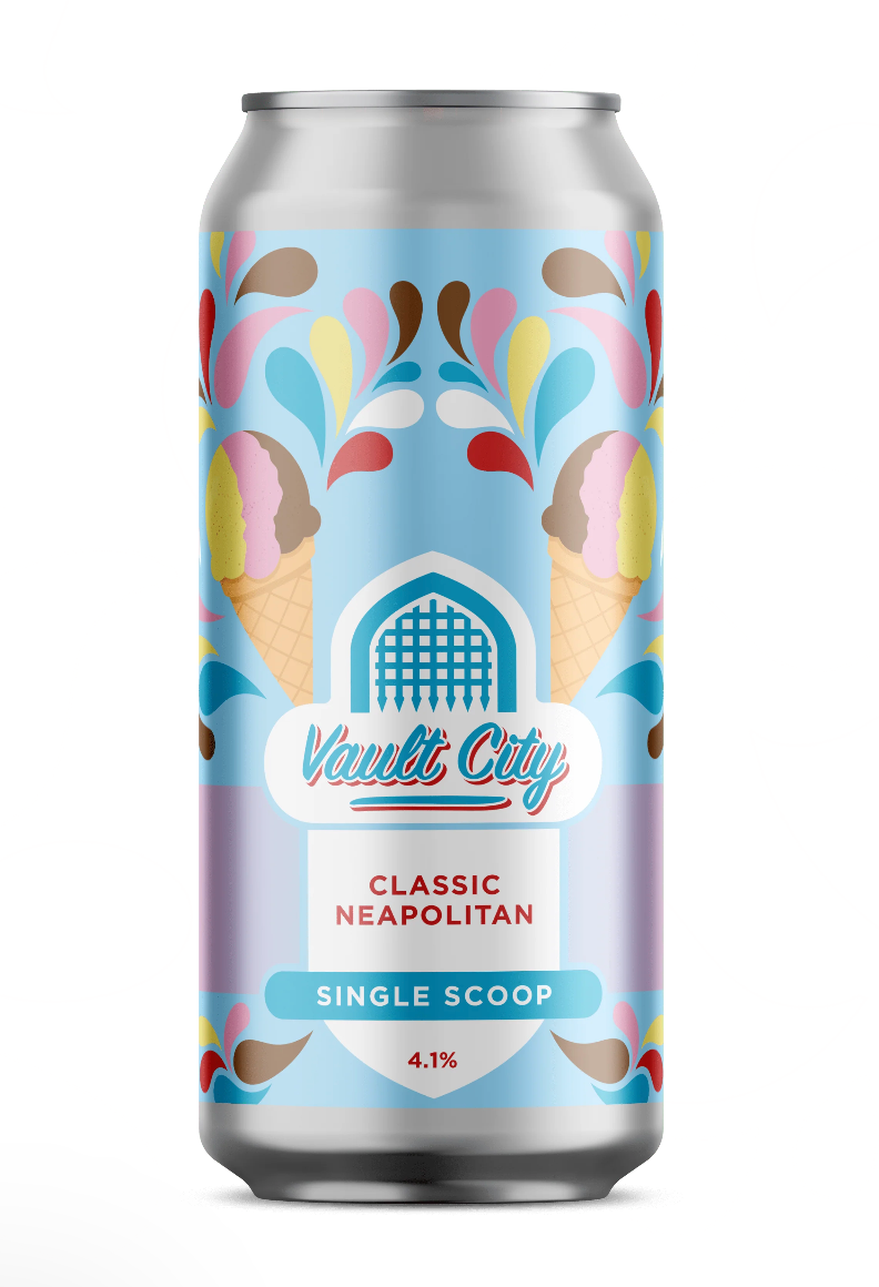 Vault City - Neapolitan Single Scoop 440ml