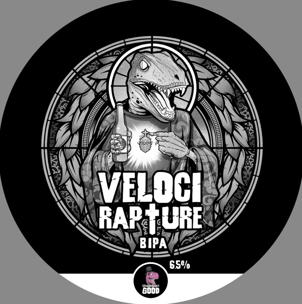 Staggeringly Good - Velocirapture Black IPA 30L