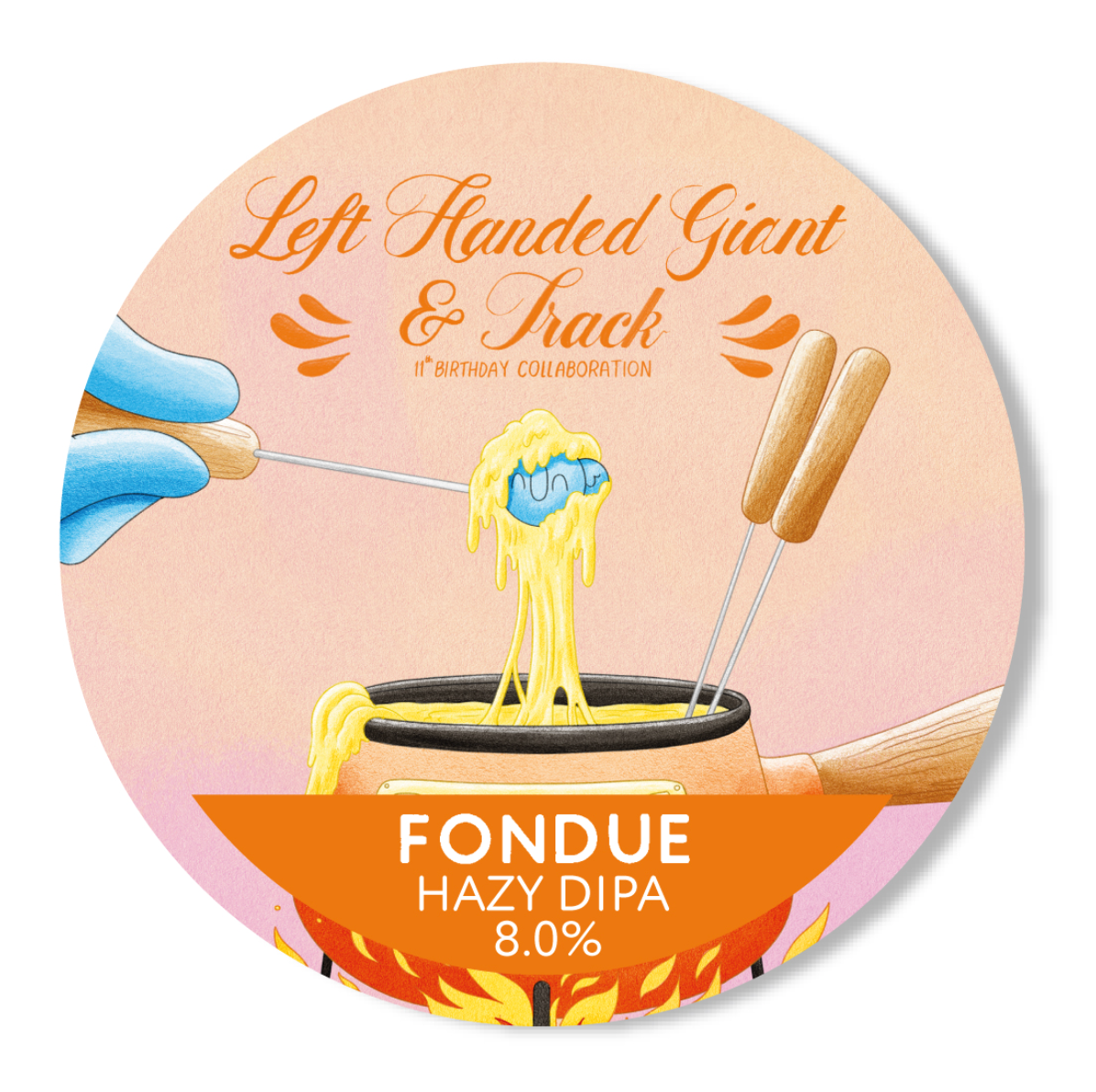 Left Handed Giant X Track - Fondue DIPA 20L *PRE ORDER*