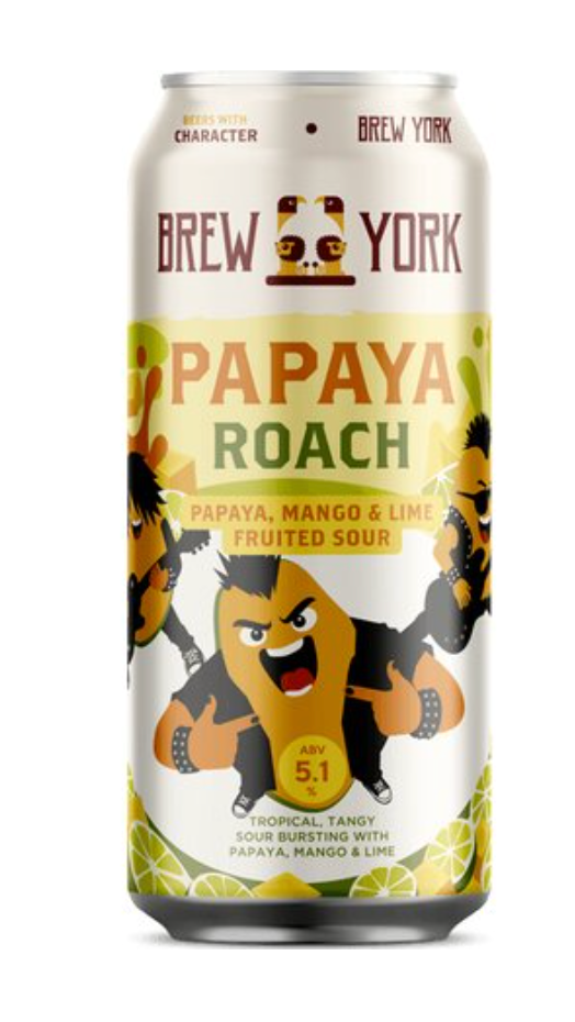 Brew York - Papaya Roach 440ml
