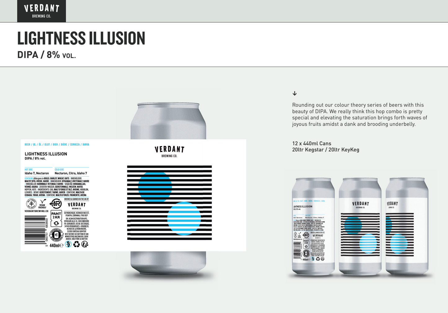 Verdant - Lightness Illusion 440ml