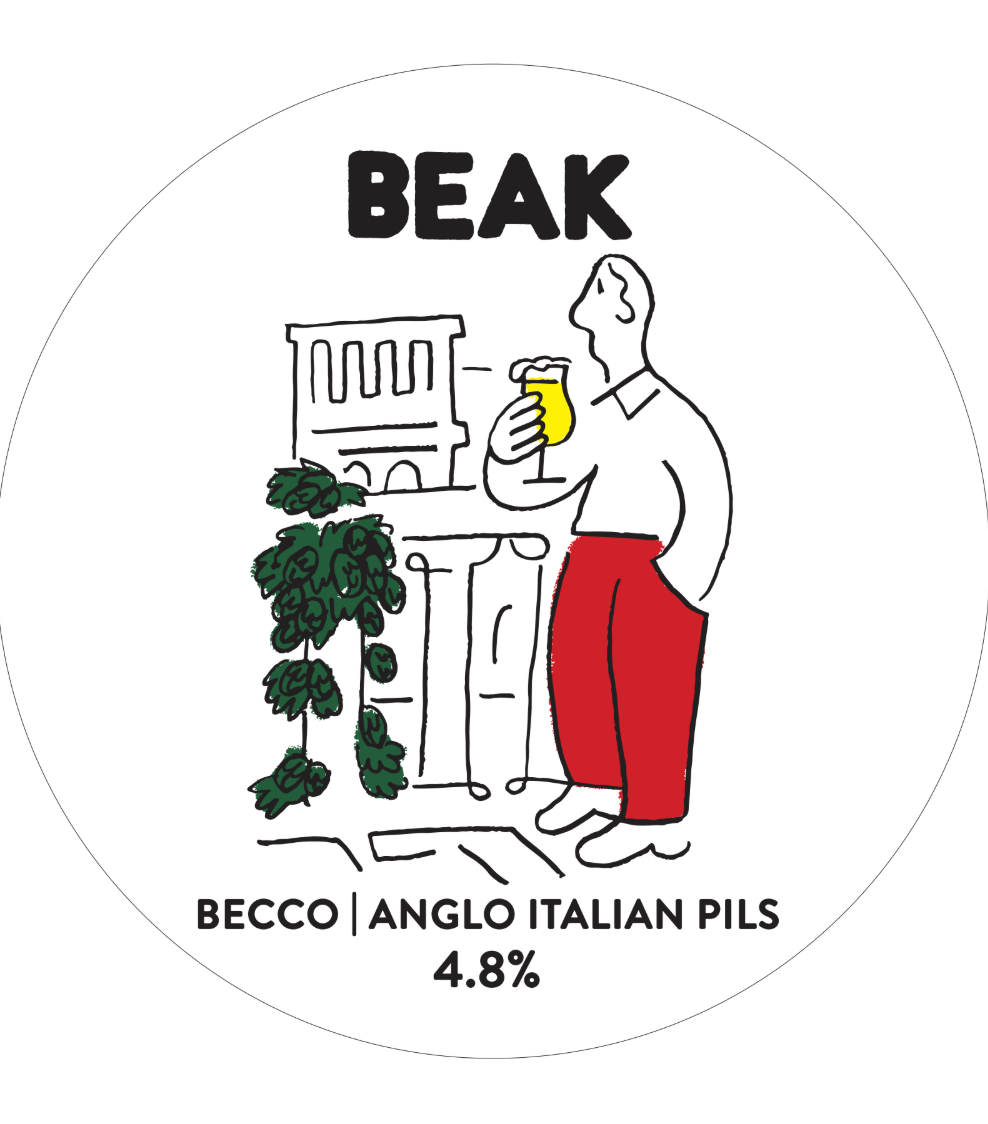 Beak x Birrificio Italiano - Becco Pils 30L