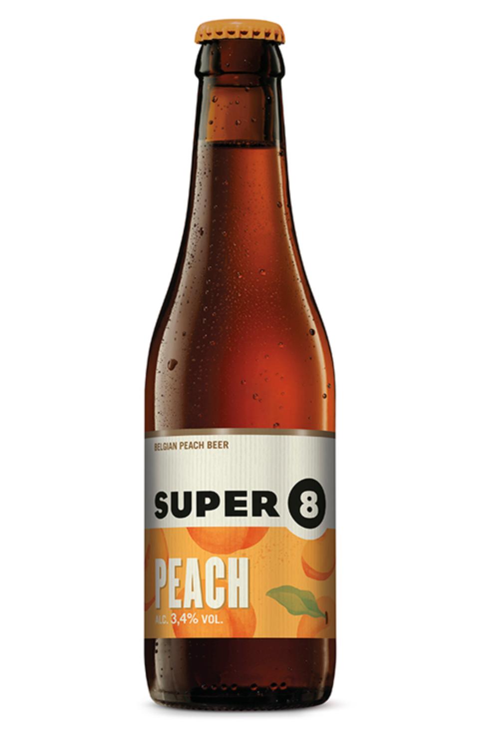 Super 8 - Peach 330ml 24 Pack