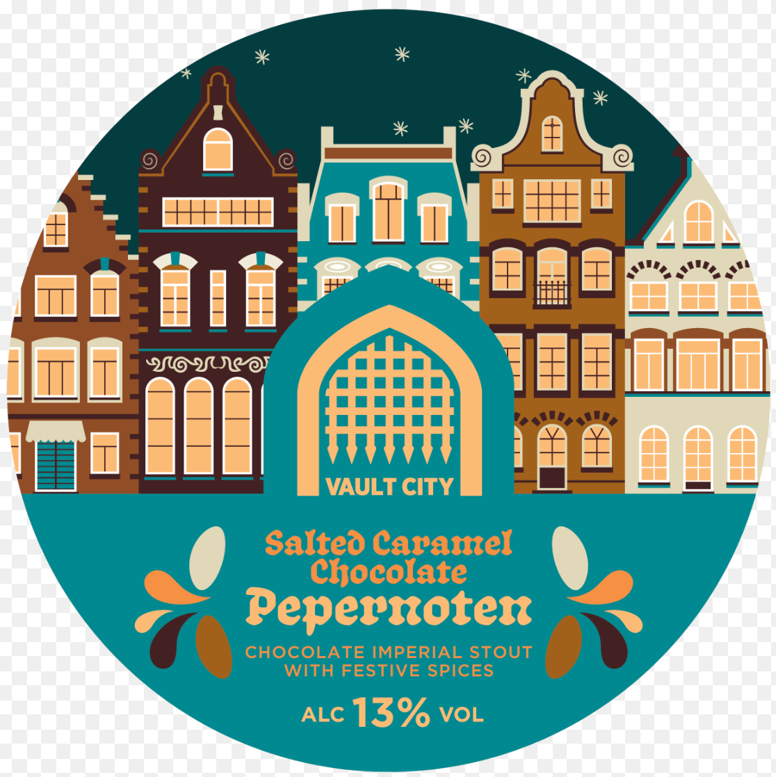 Vault City - White & Dark Chocolate Pepernoten 10L *Xmas pre Order 26*