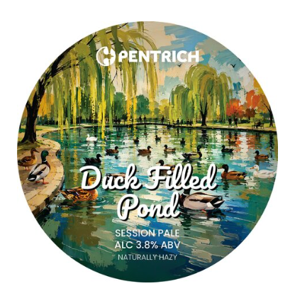 Pentrich - Duck Filled Pond 9G