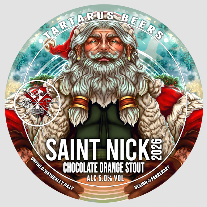 Tartarus - Saint Nick Chocolate Orange Stout 2026 30L *Christmas 2026 Pre Order*