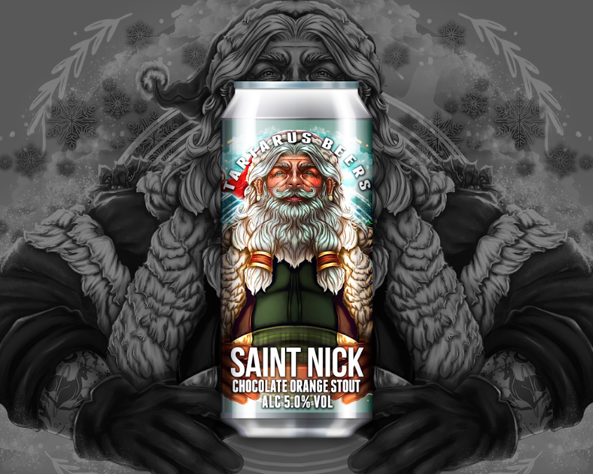 Tartarus - Saint Nick Chocolate Orange Stout 2026 440ml *Christmas 2026 Pre Order*