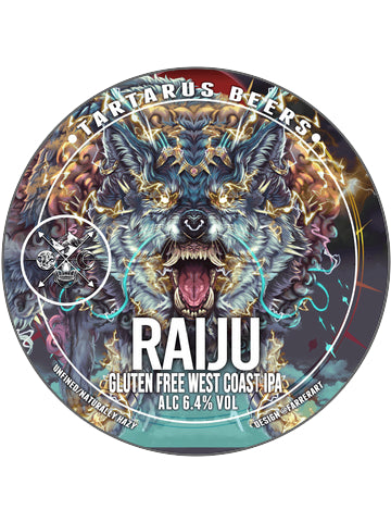 Tartarus - Raiju West Coast IPA (GF) 30L