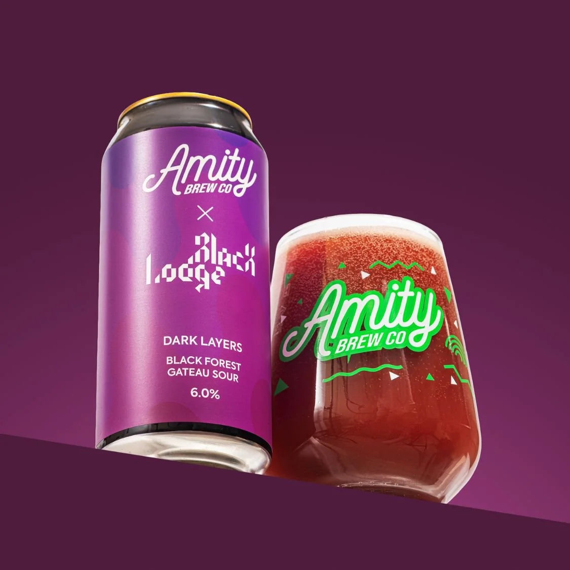 Amity - Dark Layers - Black Forest Sour 440ml