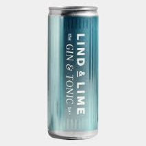 Port of Leith - Lind and Lime Signature Gin & Tonic 250ml 12 Pack