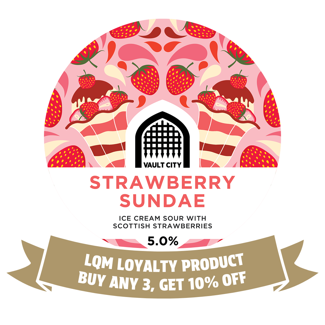 Vault City - Strawberry Sundae 30L Key Keg