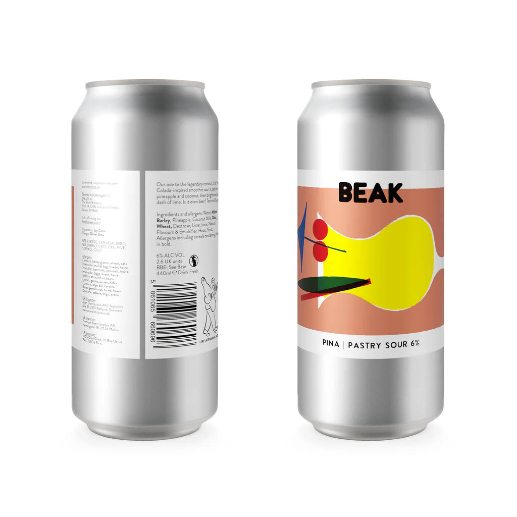 Beak Brewery - Pina 440ml Cans