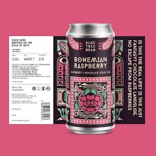 Electric Bear - Bohemian Raspberry 440ml