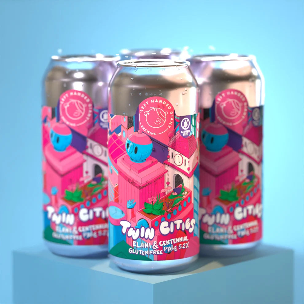 Left Handed Giant - Twin Cities: Elani & Centennial (GF) 440ml