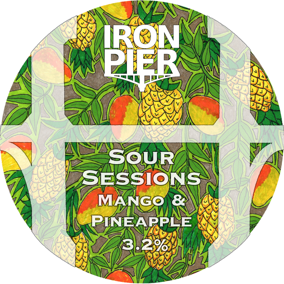 Iron Pier - Sour Sessions: Mango & Pineapple (GF) 30L