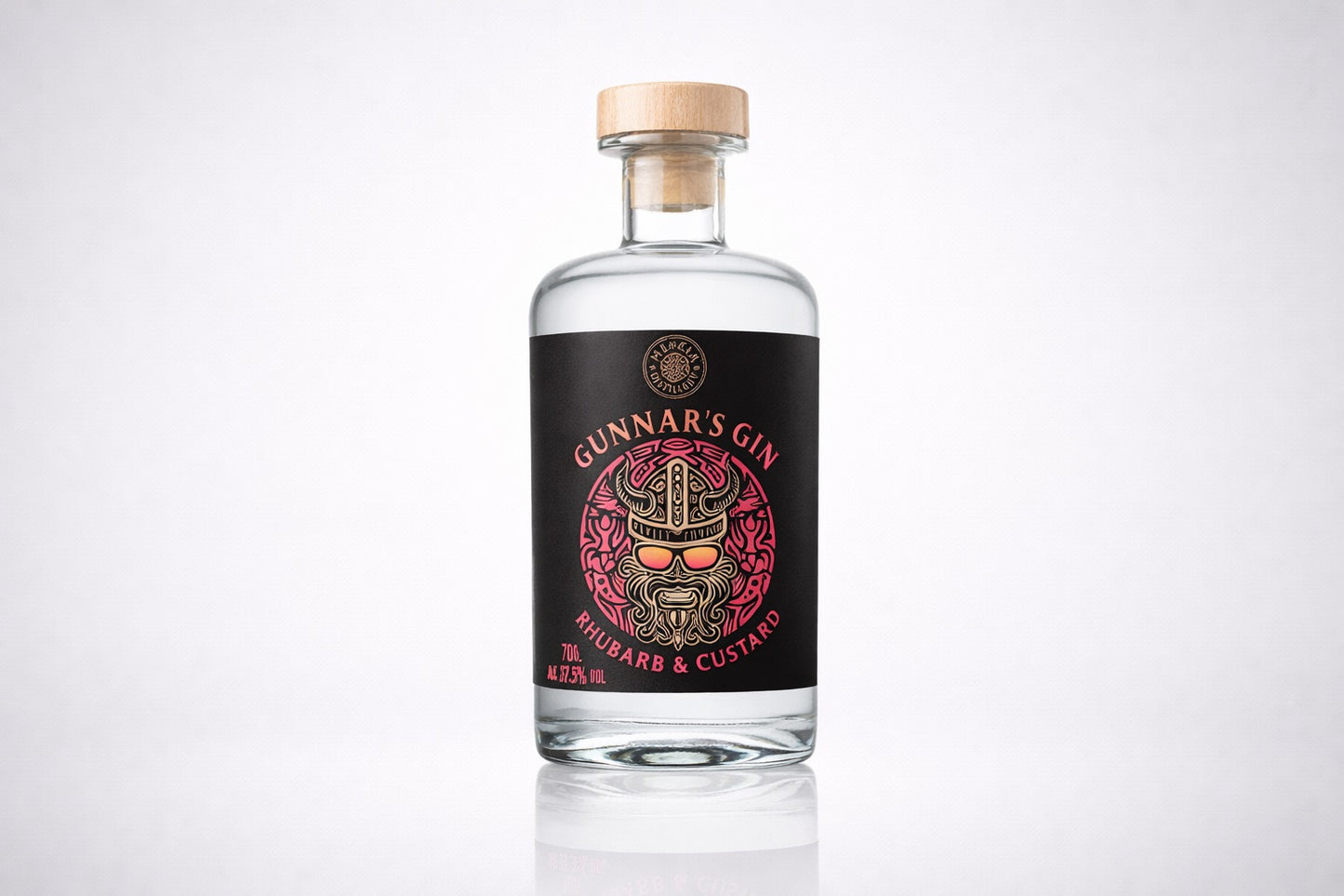 Mercia - Gunnar's Rhubarb and Custard Gin 70cl