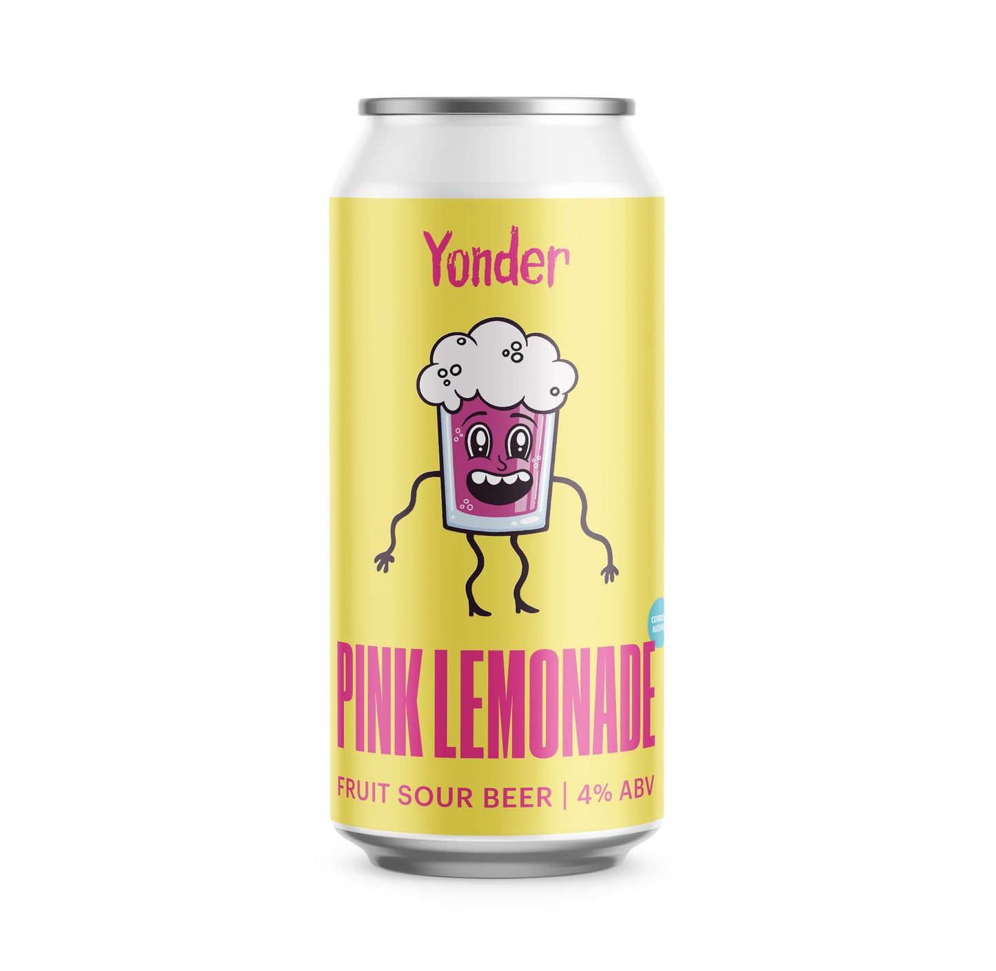 Yonder - Pink Lemonade 440ml