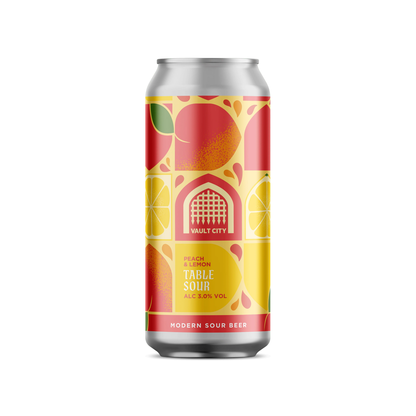 Vault City - Peach and Lemon Table Sour 440ml