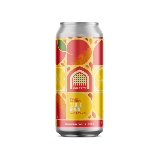 Vault City - Peach and Lemon Table Sour 440ml