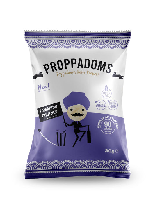 Tamarind Chutney Proppadoms 20g (24 Pack)
