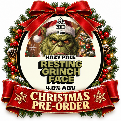 Attic X LQM - Resting Grinch Face 30L *Christmas Pre Order*