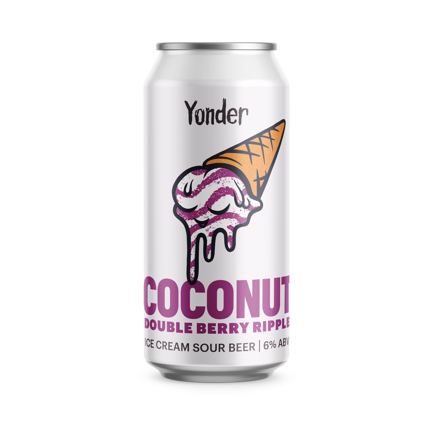 Yonder - Coconut Double Berry Ripple 440ml
