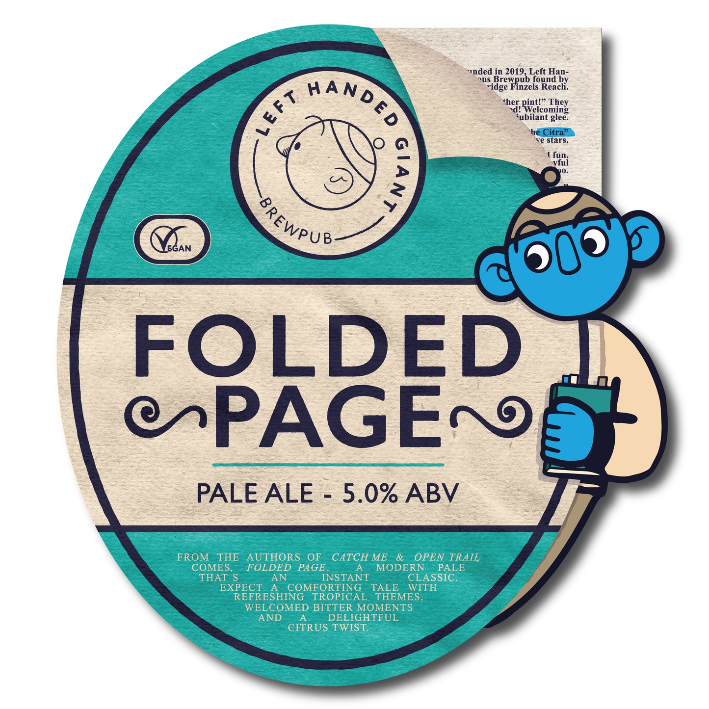 Left Handed Giant - Folded Page 9G