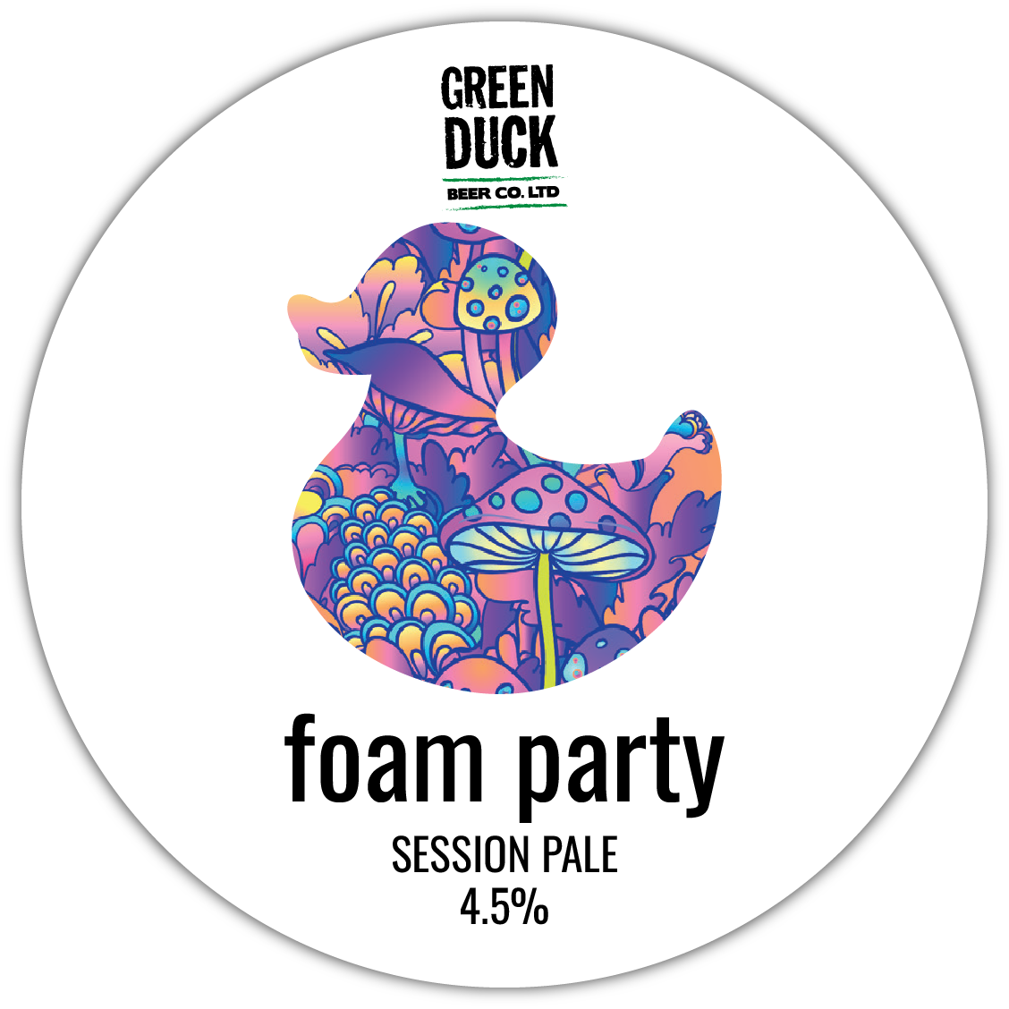 Green Duck - Foam party 30L