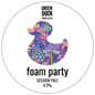Green Duck - Foam party 30L