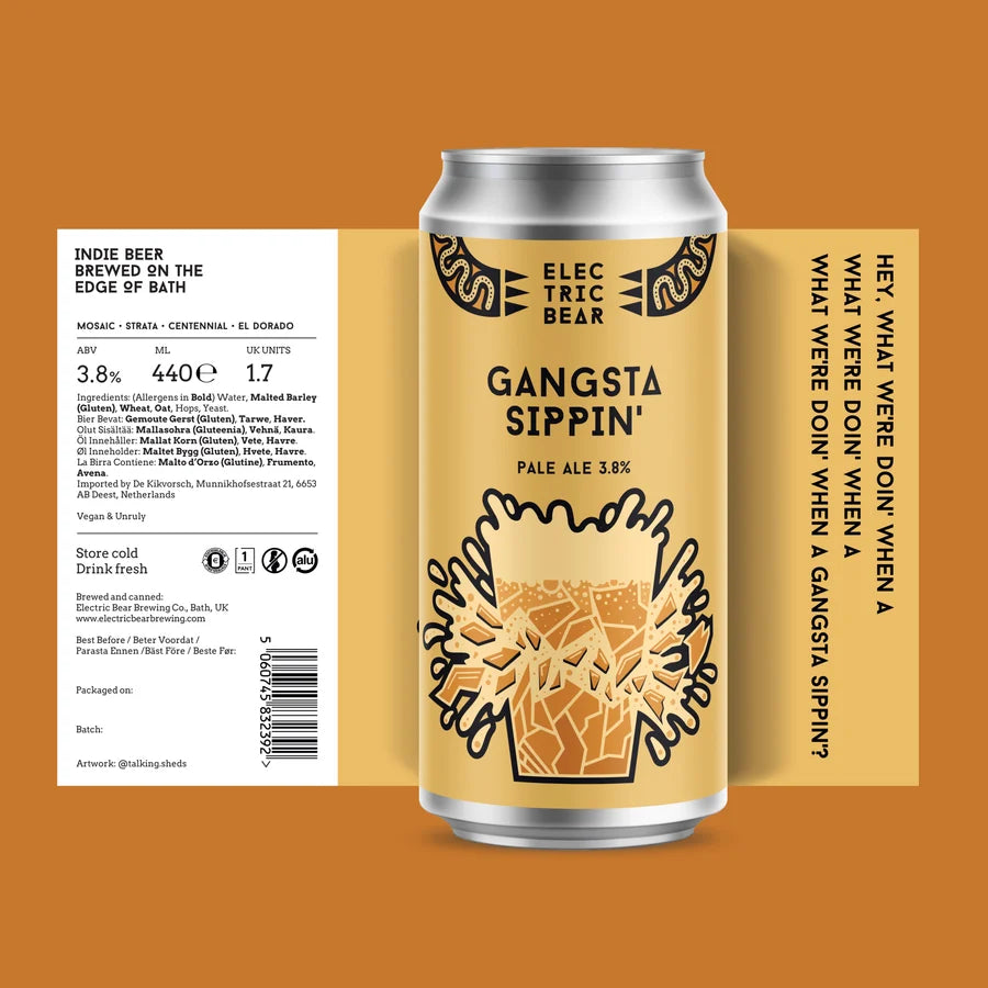 Electric Bear - Gangsta Sippin 440ml