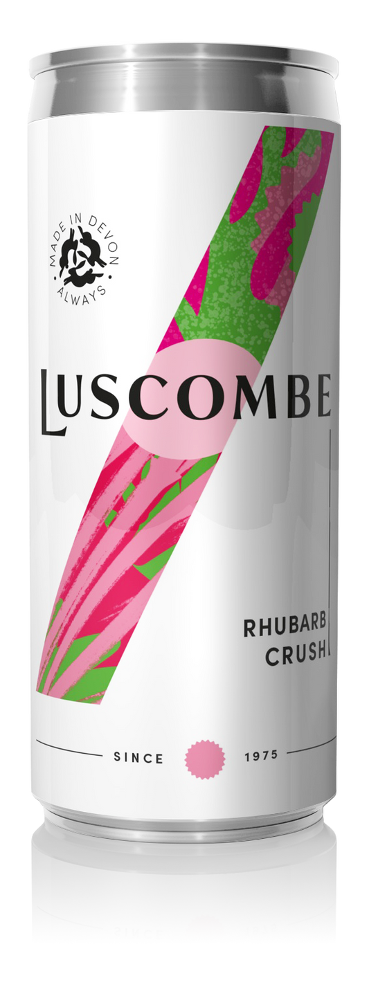 Luscombe - Rhubarb Crush 320ml (12 Pack)